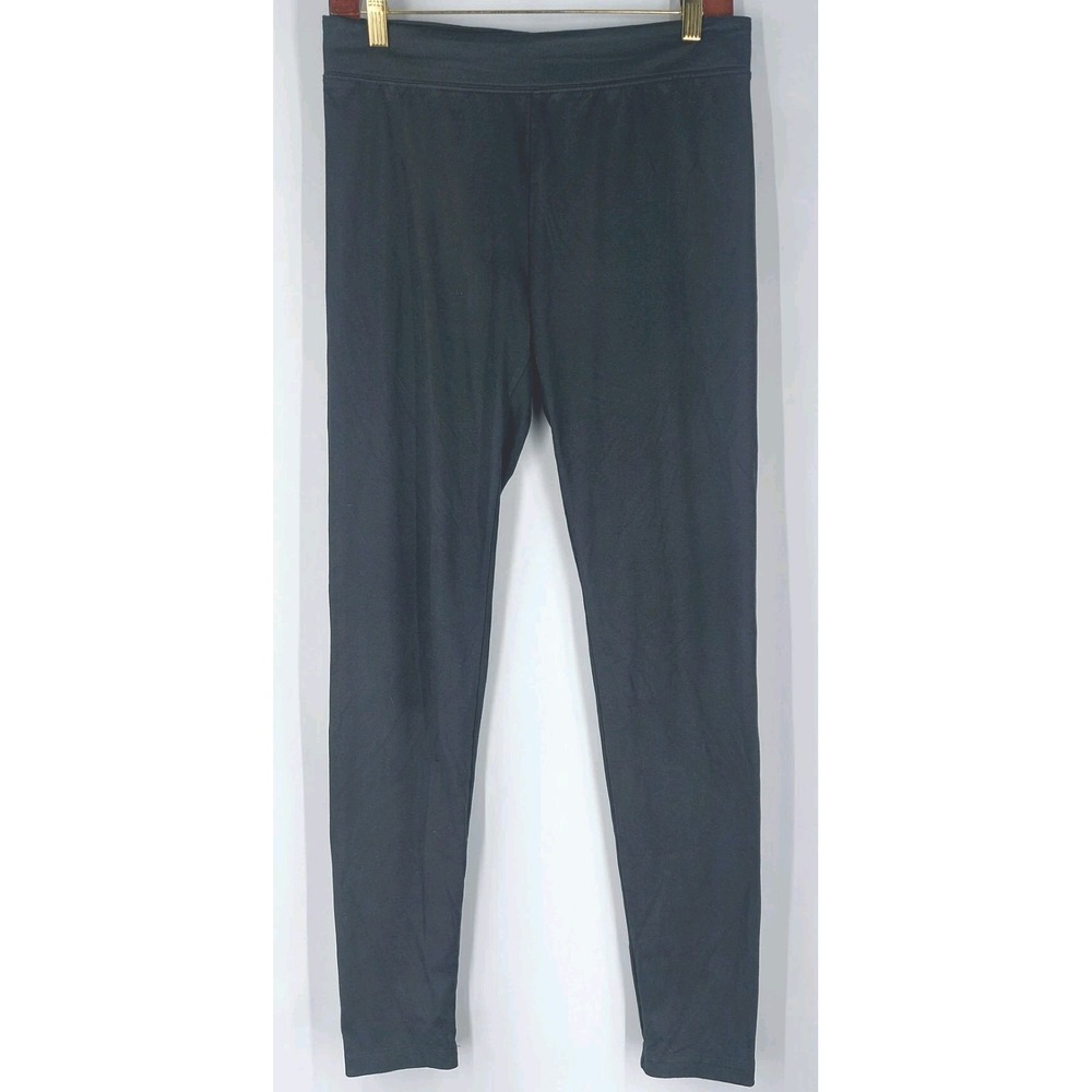 A New Day‎ Black Full Length Leggings Womens Size Medium Polyester Spandex